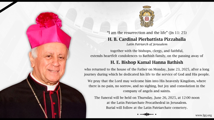 Msgr. Kamal Bathish called to his eternal rest